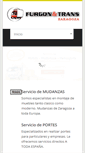 Mobile Screenshot of mudanzasytransporteszaragoza.com